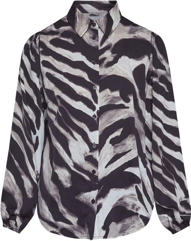 SisterS point - Blouse Ebbey - Bruin - Dames