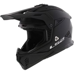 LS2 - Fast II Solid MX708 - Motorhelm - Mat Zwart