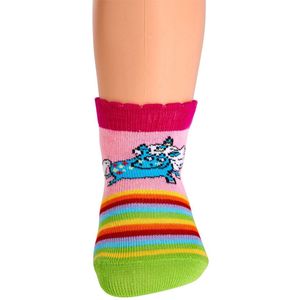 Babysokjes | Thema: Eenhoorn | Maat: One Size | Aantal: 3 paar
