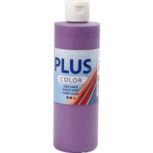 Plus Color Acrylverf, dark lilac, 250 ml/ 1 fles