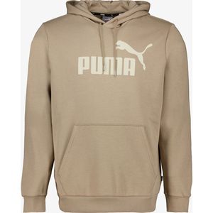 Puma Essentials Big Logo heren hoodie bruin - Maat M