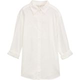 Tom Tailor Oversized blouse met linnen