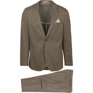 Suitable Flex Jersey Suit Beige - Maat 46 - Heren - Sneaker Suit