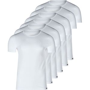 Skiny Heren onder t-shirts 6 pack Basis