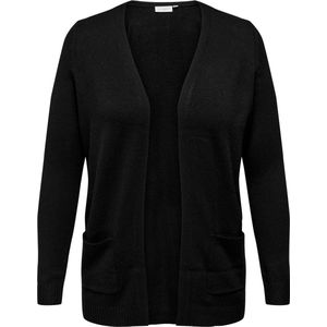 ONLY CARMAKOMA CARESLY L/S OPEN CARDIGAN KNT NOOS Dames Vest - Maat S-42/44