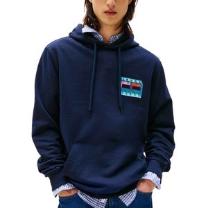 Tommy Jeans - Regular Fit - Hoodie - Effen - Puur Katoen