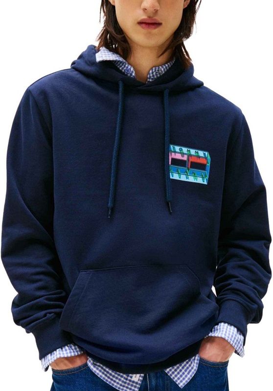 Tommy Jeans - Regular Fit - Hoodie - Effen - Puur Katoen