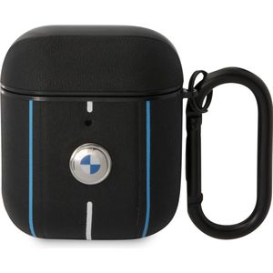 BMW Airpods - Airpods 2 Sig Case - Leather - Color Lines - Zwart