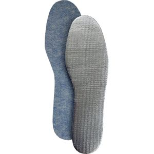 Ronilux Alu Inlegzool - Winter Inlegzool met Aluminiumfolie - Tegen koude voeten - Isolerend - Maat 36/37