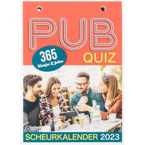 Dutchbook - Scheurkalender 2023 - PUB QUIZ - 365 weetjes & feiten