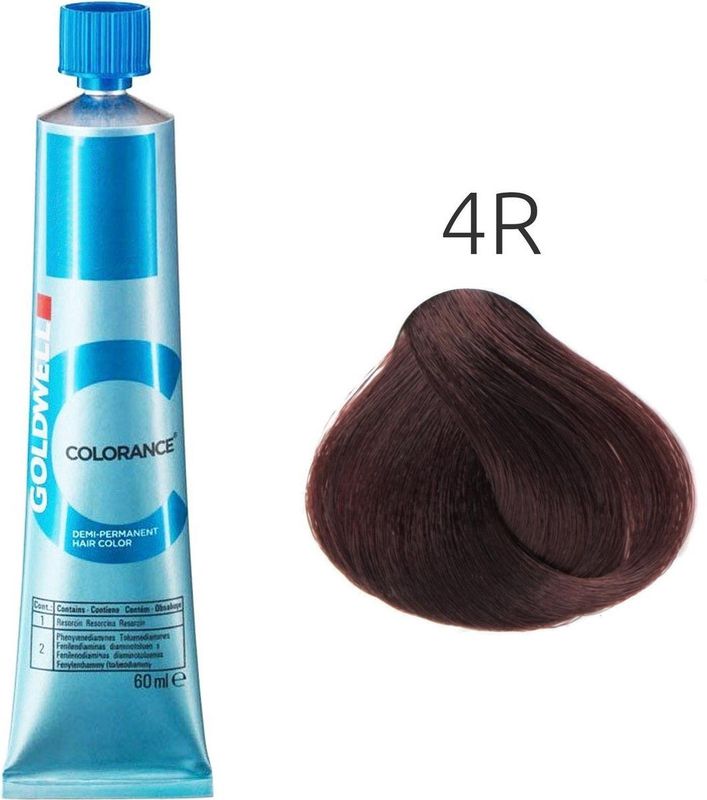 Goldwell - Colorance - Haarkleuring - 4R - Demi-permanent - 60 ml