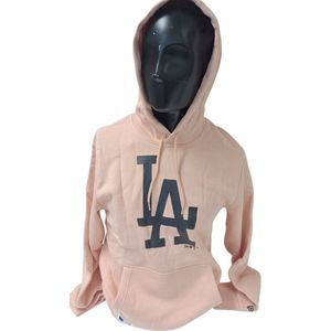 LA.LAKERS - NEW ERA- HOODY- TEAM LOGO- PINK -M
