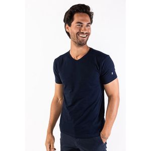 Presly & Sun Heren - T-Shirt - M - Donkerblauw - Steve