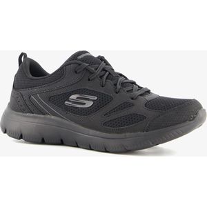 Skechers Summits Suited 12982-BBK, Vrouwen, Zwart, Sneakers,Sportschoenen, maat: 38,5