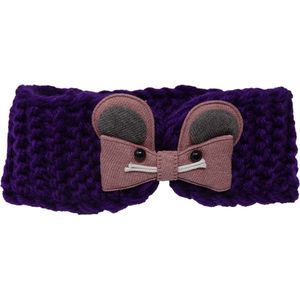 Jessidress® Hoofdband Meisjes Winter Haarband - Paars