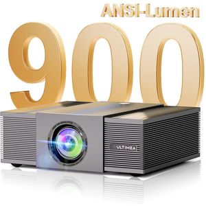 ULTIMEA - Apollo P60 - Beamer - Zwart - 900 ANSI Lumen - Native Full HD 1080P - 30W Luidspreker - 5G WiFi Bluetooth
