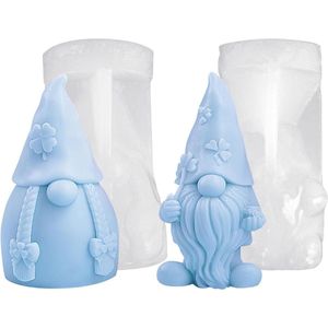 2 stuks siliconen gietvormen 3D voor beton gieten DIY Kerstmis Halloween cadeaudecoratie