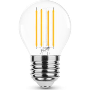 Modee Lighting - LED Filament lamp - E27 G45 4W - 4000K helder wit licht