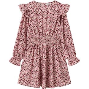 Name It - Nkfkanva - Jurk - Wit - Midi - Kind