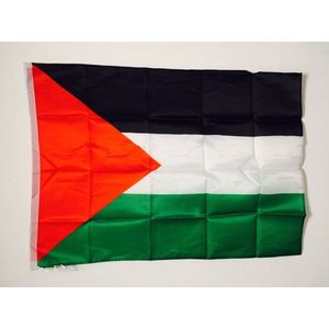 Palestijnse vlag - Vlag Palestina - 90 * 150 cm - Polyester - Palestijns - Palesti