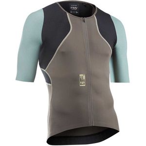 Northwave Extreme Rock Korte Mouw Wielertrui Bruin S Man