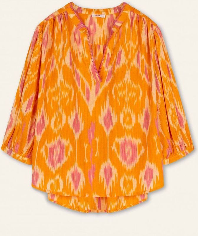 Oilily - Barabas 3/4 sleeves blouse - Rood - 34