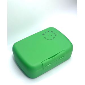 NJANJA - lunchbox voor kinderen - lunchbox voor volwassen - groen - brooddoos - broodtrommel - vershouddoos