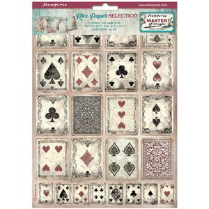 Stamperia - Master of Magic A4 Rice Paper Selection (6pcs) (DFSA4XMM)