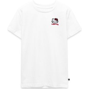 Hello Kitty Geborduurd Portret Premium T-Shirt Tiener
