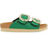 Gioseppo - 72326 - Slippers - Blauw - Anatomische Zachte Microvezel Binnenzool