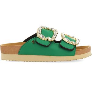 Gioseppo - 72326 - Slippers - Blauw - Anatomische Zachte Microvezel Binnenzool