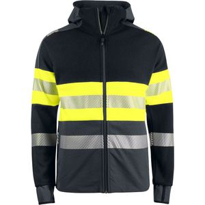 ProJob 6122 SIGNALISATIE HOODIE EN ISO 20471 KLASSE 1 646122 - Yellow/Black