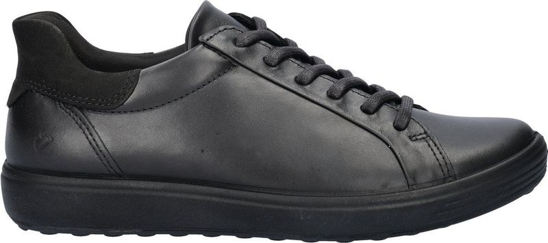 ECCO - Soft 7 - Sneakers - Zwart - Premium Leer