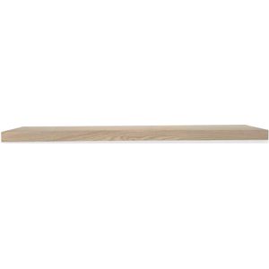 Zwevende wandplank eiken met rechte rand 170 x 20 cm - 40 mm - Wandplank - Wand plank - Wandplank hout - Wandplank zwevend - Zwevende wandplank - Wandplanken & -rekken - Wandplank kinderkamer - Boekenplank - Boekenplanken - Boekenplank kinderkamer