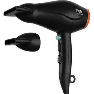 SBB SBDR4000 Föhn - Krachtige 2000 W Haardroger - Inclusief Oliën voor Glans - 4 Warmte- en 2 Snelheidsstanden - Coolshot