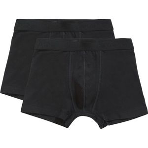 Basics shorts zwart 2 pack voor Jongens | Maat 98/104