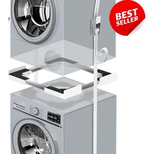 LifeStages Tussenstuk Wasmachine Droger - Stapelkit Wasmachine Droger - Tussenstuk Wasmachine en Droger - Extra Stevig - Universeel