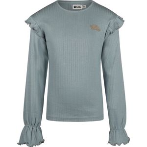 No Way Monday meisjes longsleeve Faded blue