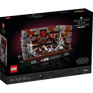 LEGO Death Star Afvalpers diorama - 75339