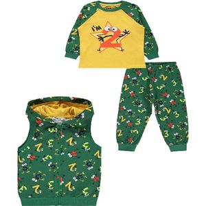 Vest & pyjama set jongens - Cijfers - I’M 2
