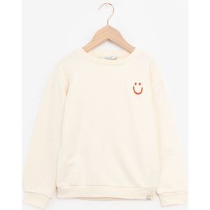 Sissy-Boy - Off-white sweater met smiley