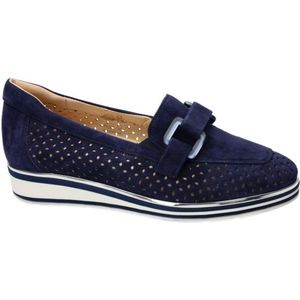 Softwaves -Dames - blauw donker - ballerina's & mocassins - maat 36