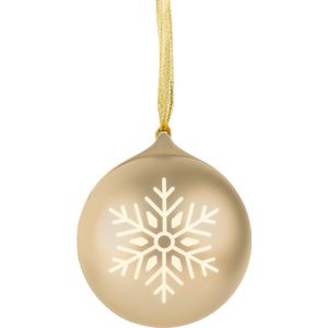 EPOK - Lichtgevende Kerstbal met Bluetooth Speaker en Kerstmuziek - Goud