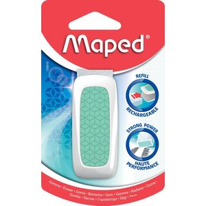 Maped gum Technic Ultra Protection, 1 stuk op blister, in geassorteerde kleuren