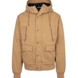 Urban Classics Jacke Hooded Cotton Jacket Camel-M