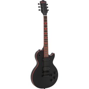 Dimavery - Gitaar - Volwassenen - Elektrische Gitaar - LP-800 satin black