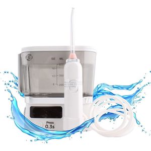Equivera Waterflosser - Monddouche - Elektrisch Flosapperaat - Water Flosser - Waterflosser Draadloos - Water Flosser Draadloos - Draadloos en Oplaadbaar - Must have voor uw hygiëne!