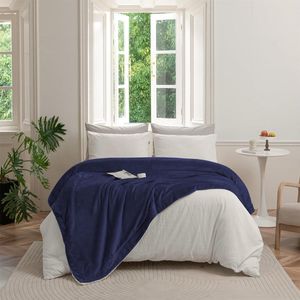 Winterknuffeldeken, wollig, sofaplaid, 100 x 150 cm, licht kam, wit, zacht en warm, woondeken als bank, bankdeken, bedsprei, deken, pluche dikke deken voor kinderen en meisjes