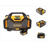 DeWalt DCR 027 N - Batterij Radio - Geel - DAB+ 10.8-18.0 V - Inclusief 1x 4.0 Ah Batterij