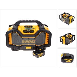 DeWalt DCR 027 N - Batterij Radio - Geel - DAB+ 10.8-18.0 V - Inclusief 1x 4.0 Ah Batterij